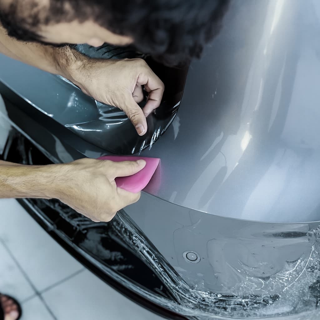 Car color change Dubai — before and after transformation