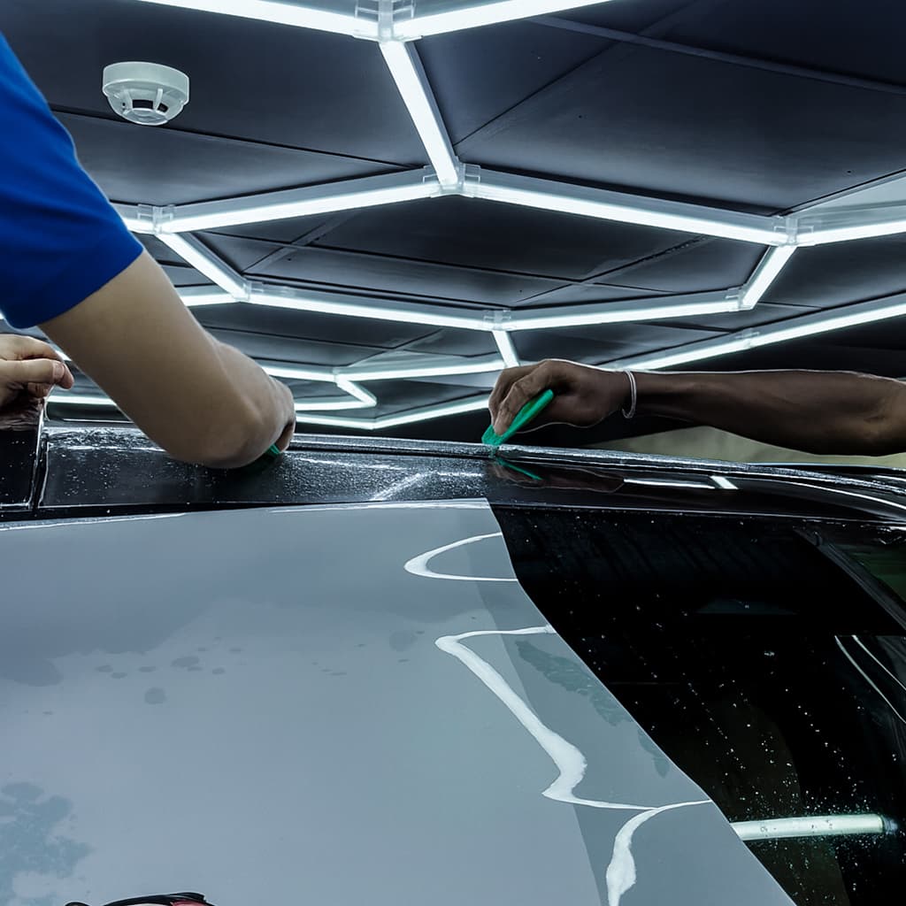 Vehicle wrap Dubai — matte finish car wrapping